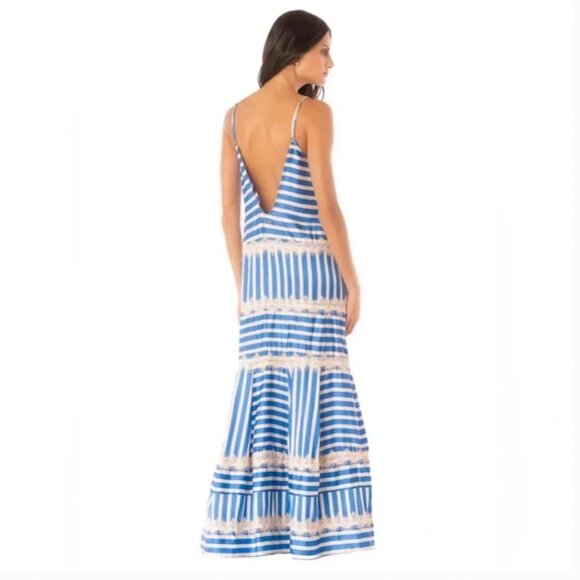 Maaji Azure Stripes Rosalia Long Dress - Picture 2 of 8